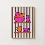 KITCHEN CROCKERY PRINT