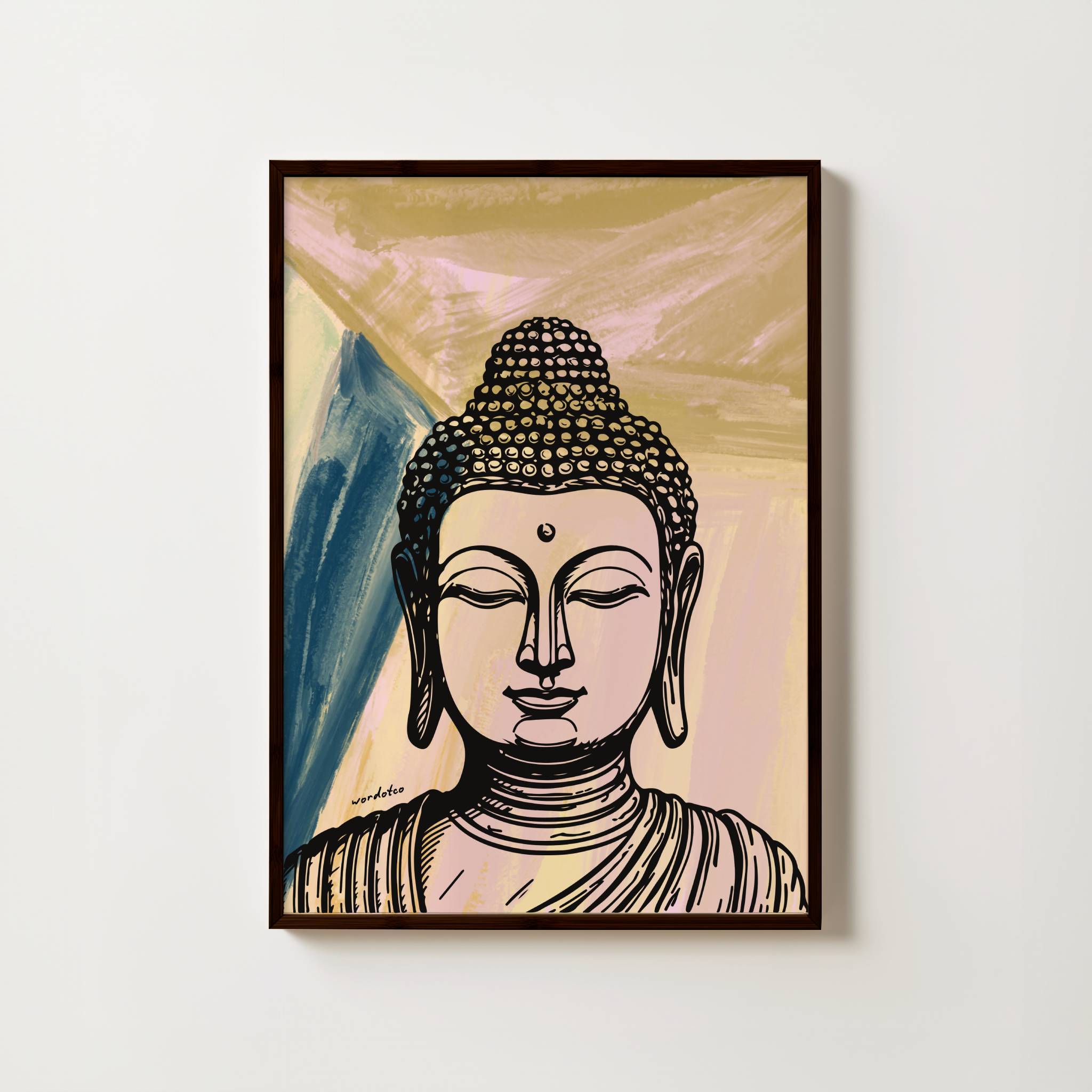 BUDDHA PRINT