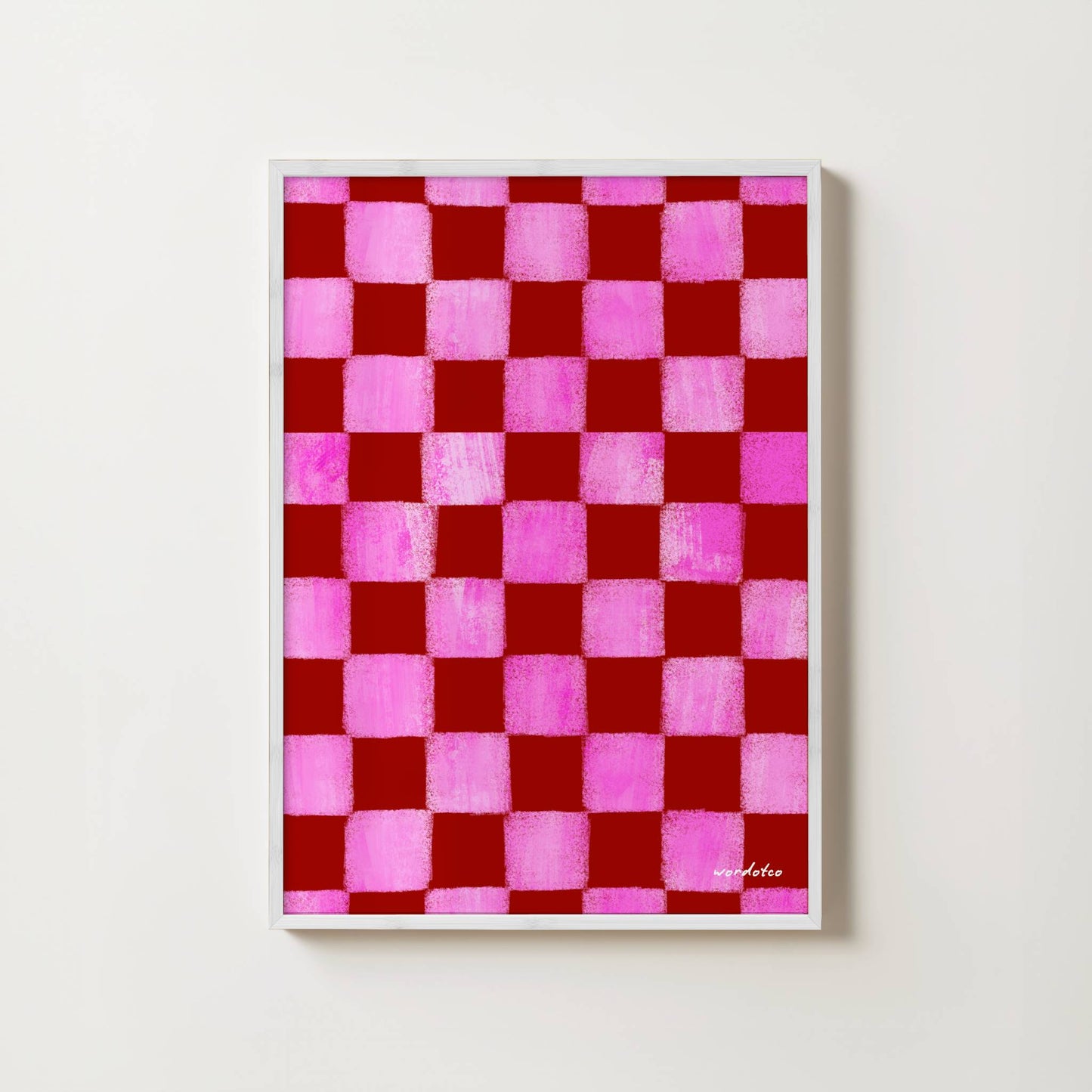 CLASSIC CHECKERED PRINT