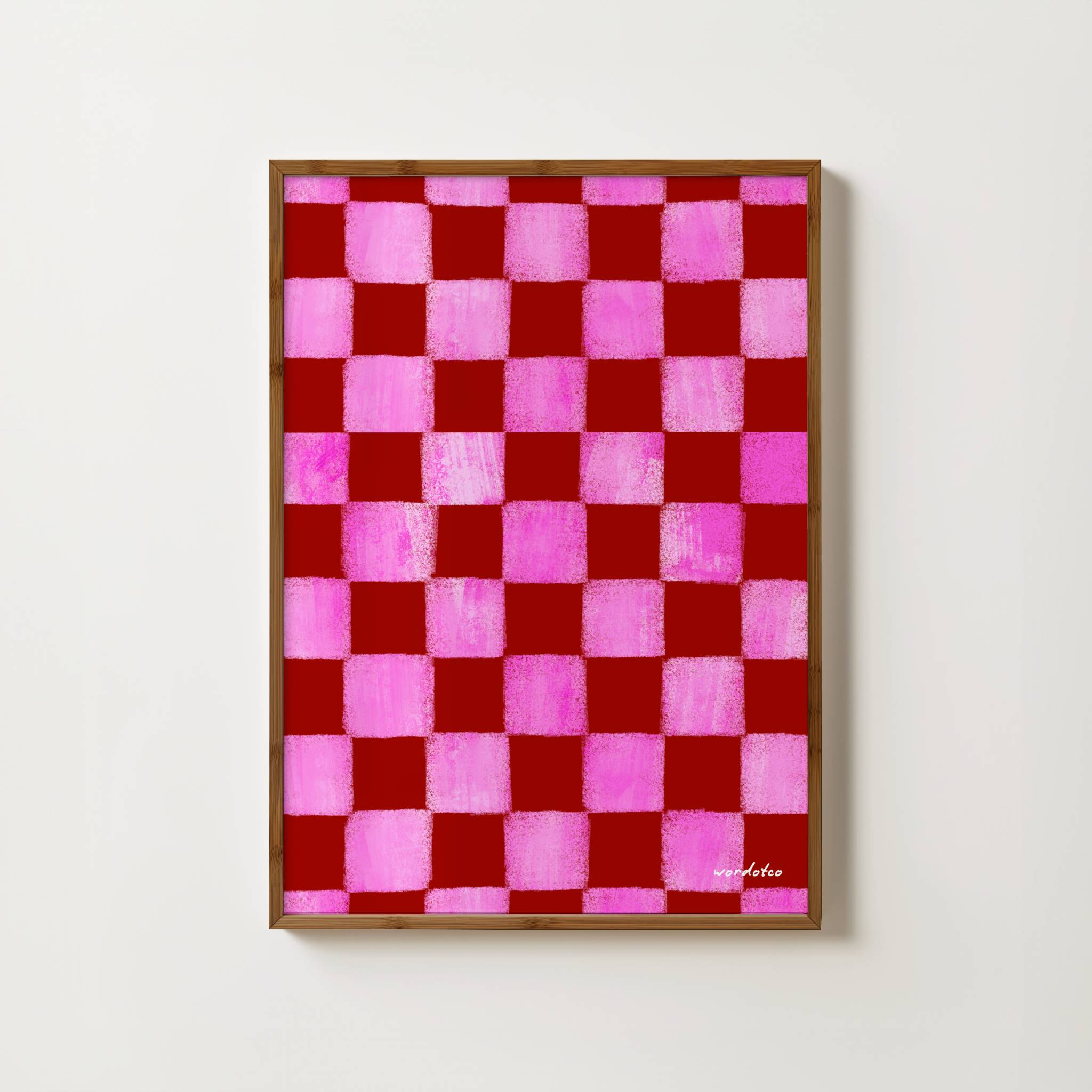 CLASSIC CHECKERED PRINT