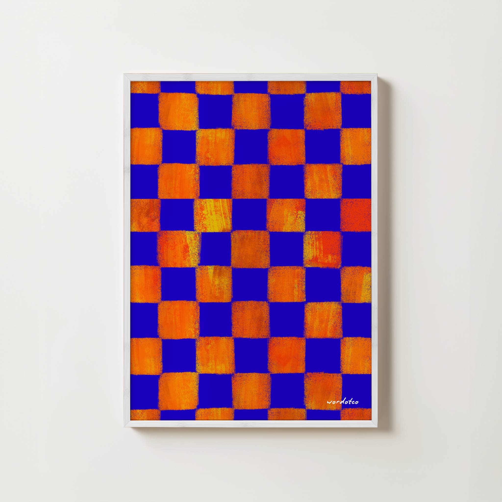 CLASSIC CHECKERED PRINT