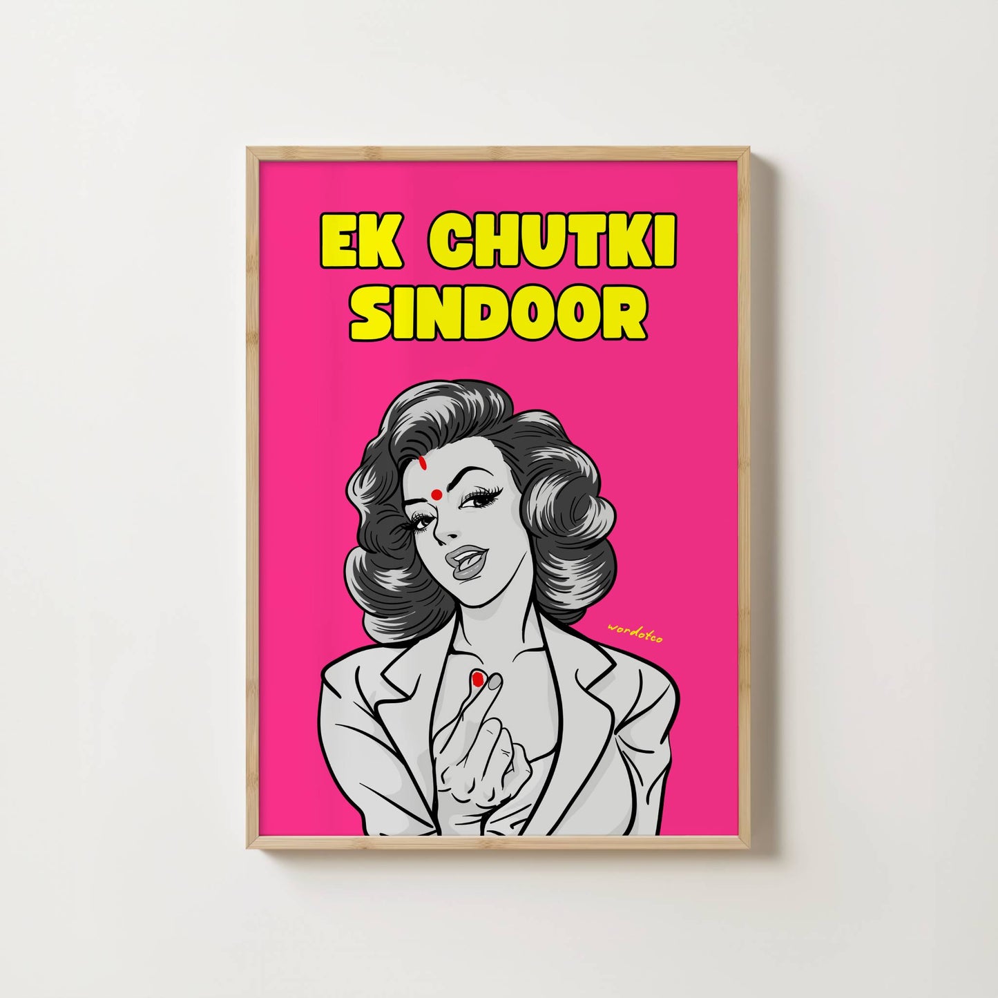 EK CHUTKI SINDOOR PRINT