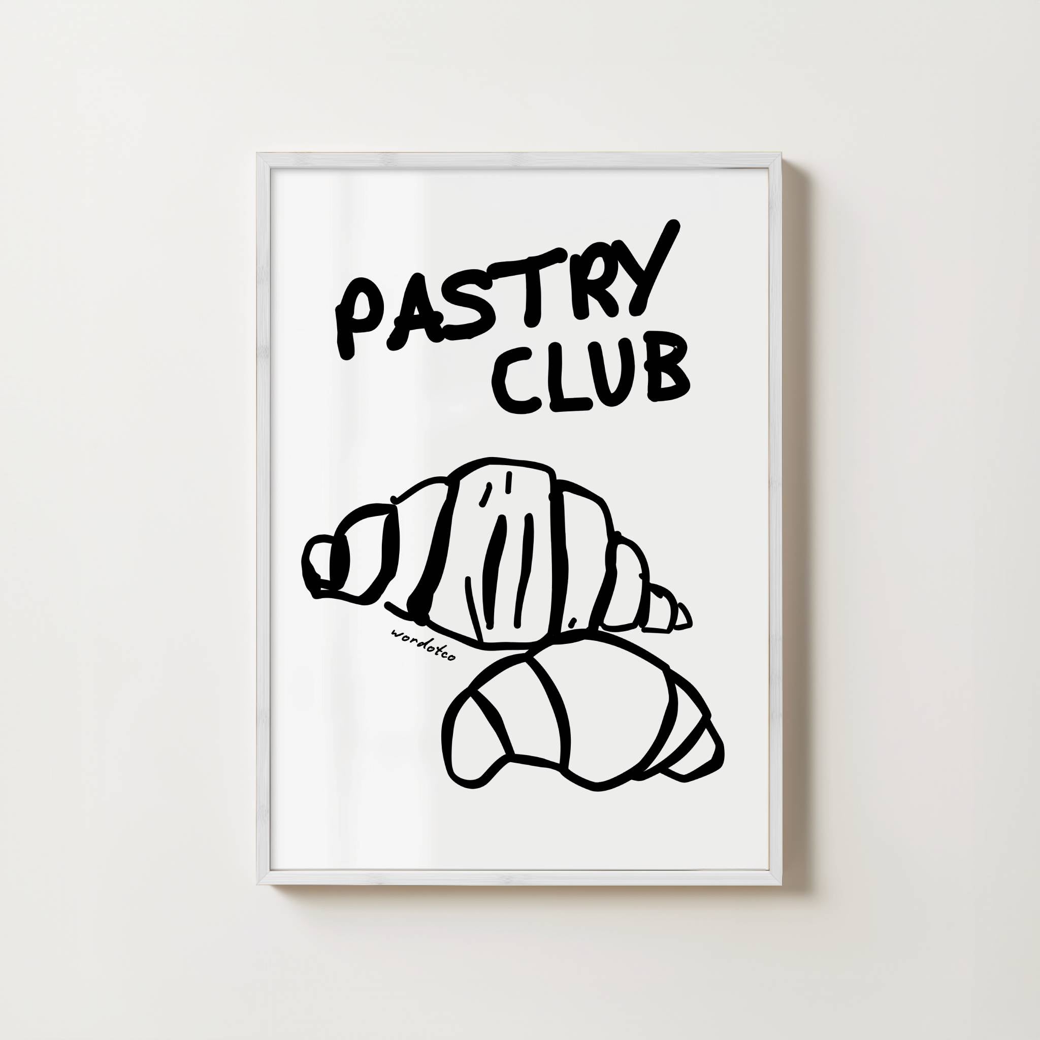 PASTRY CLUB PRINT