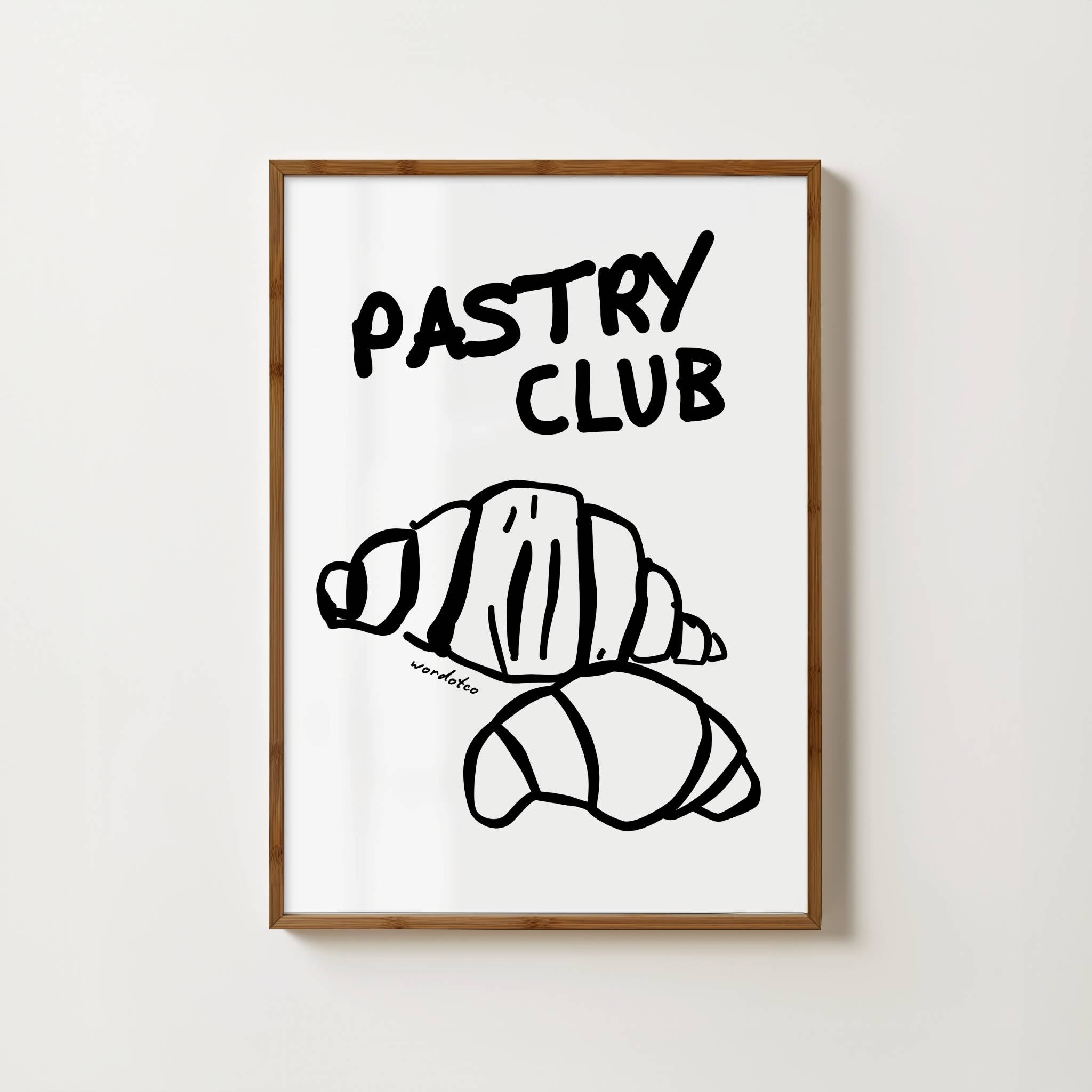 PASTRY CLUB PRINT