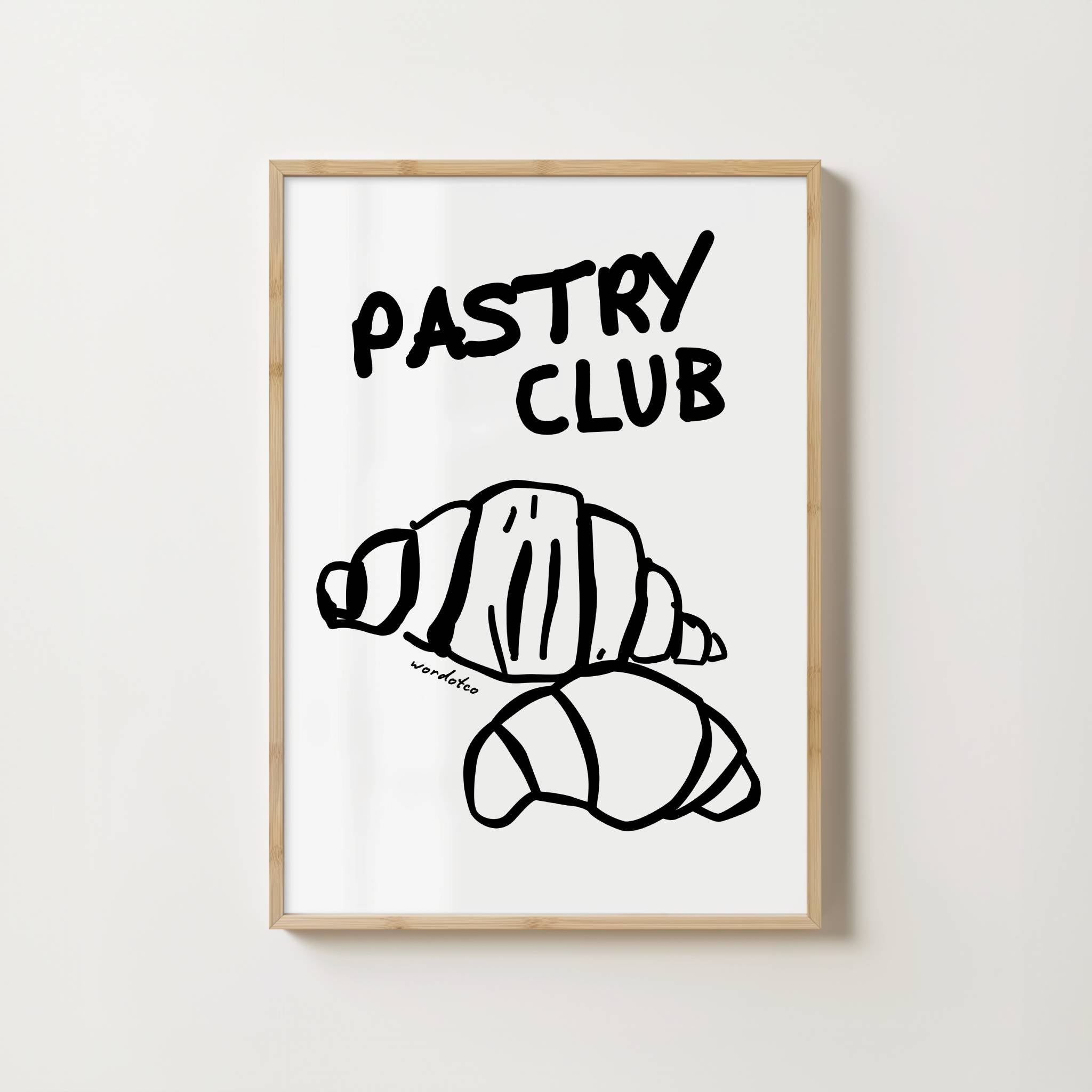 PASTRY CLUB PRINT