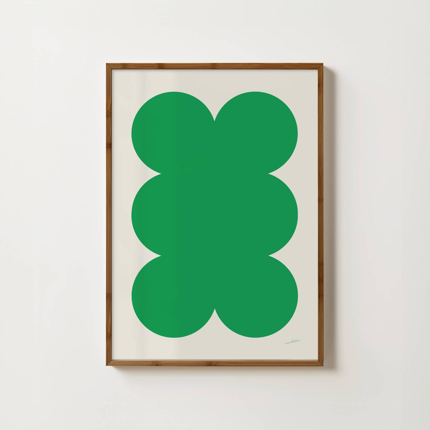 VERDANT WAVES PRINT
