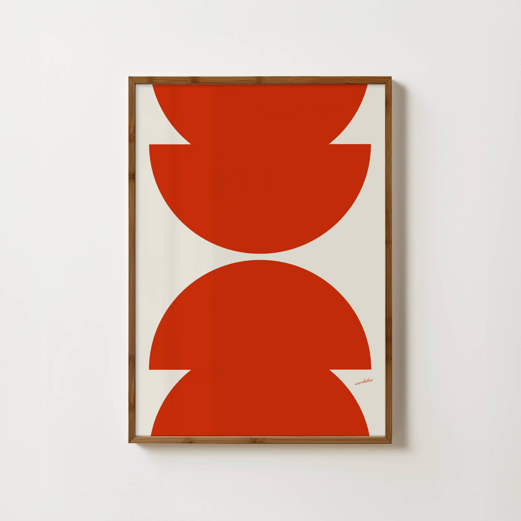 CLASHING FORMS PRINT