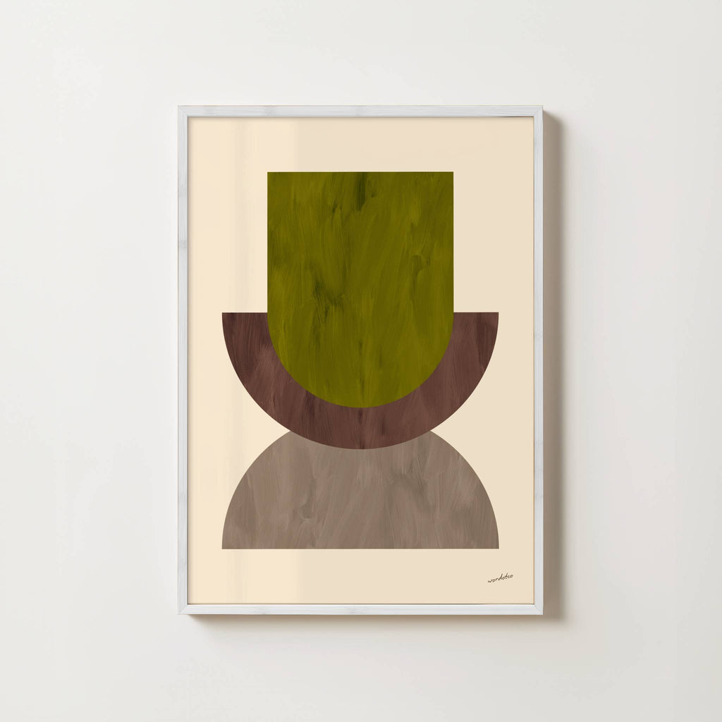 ABSTRACT STACK PRINT