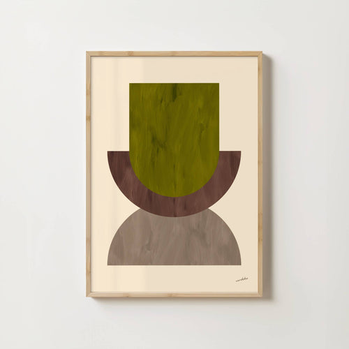 ABSTRACT STACK PRINT