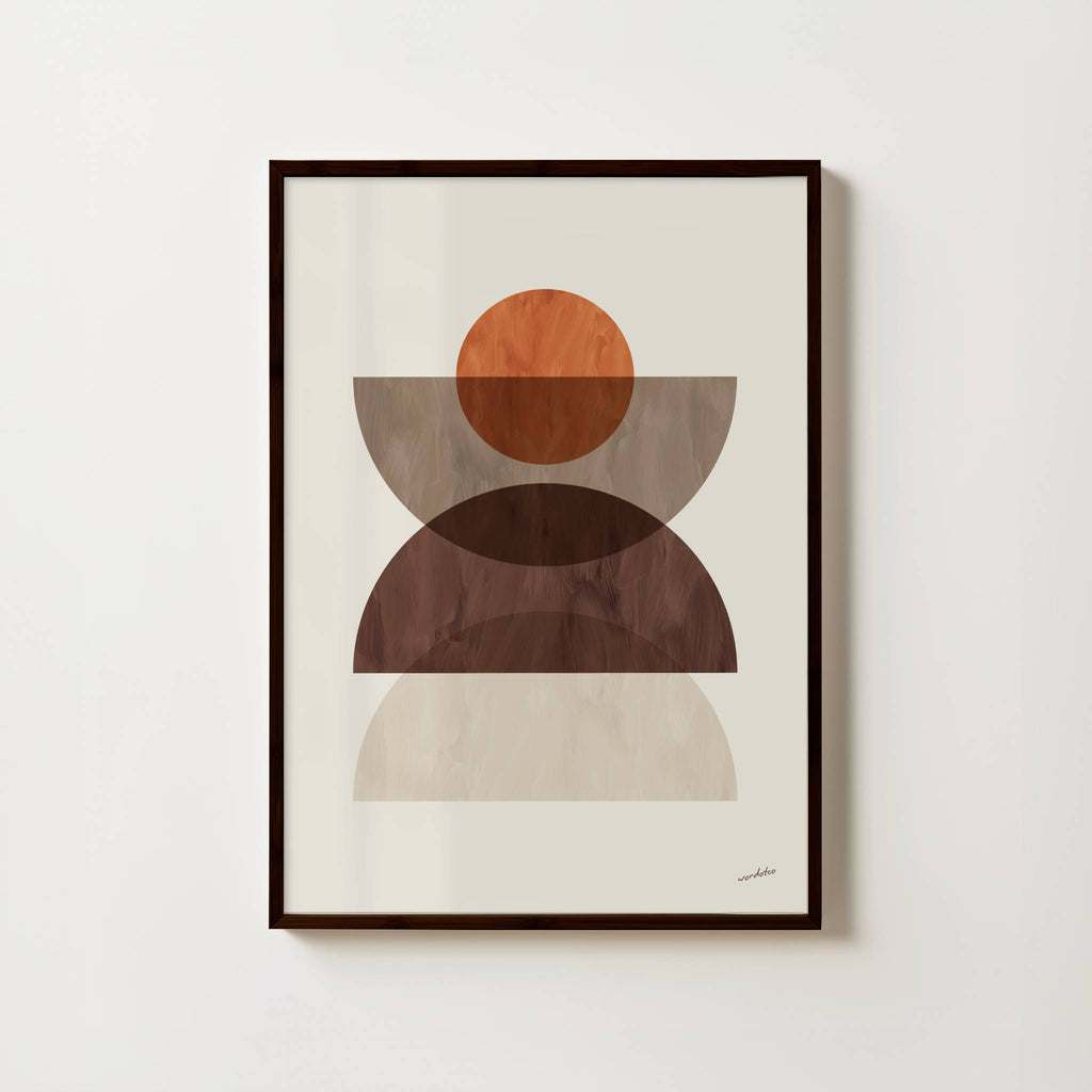 INTERLOCKING PIECES PRINT