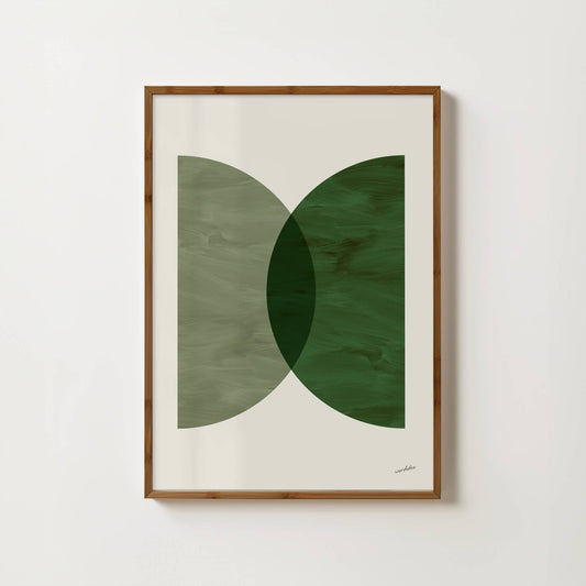 TWO HALVES PRINT
