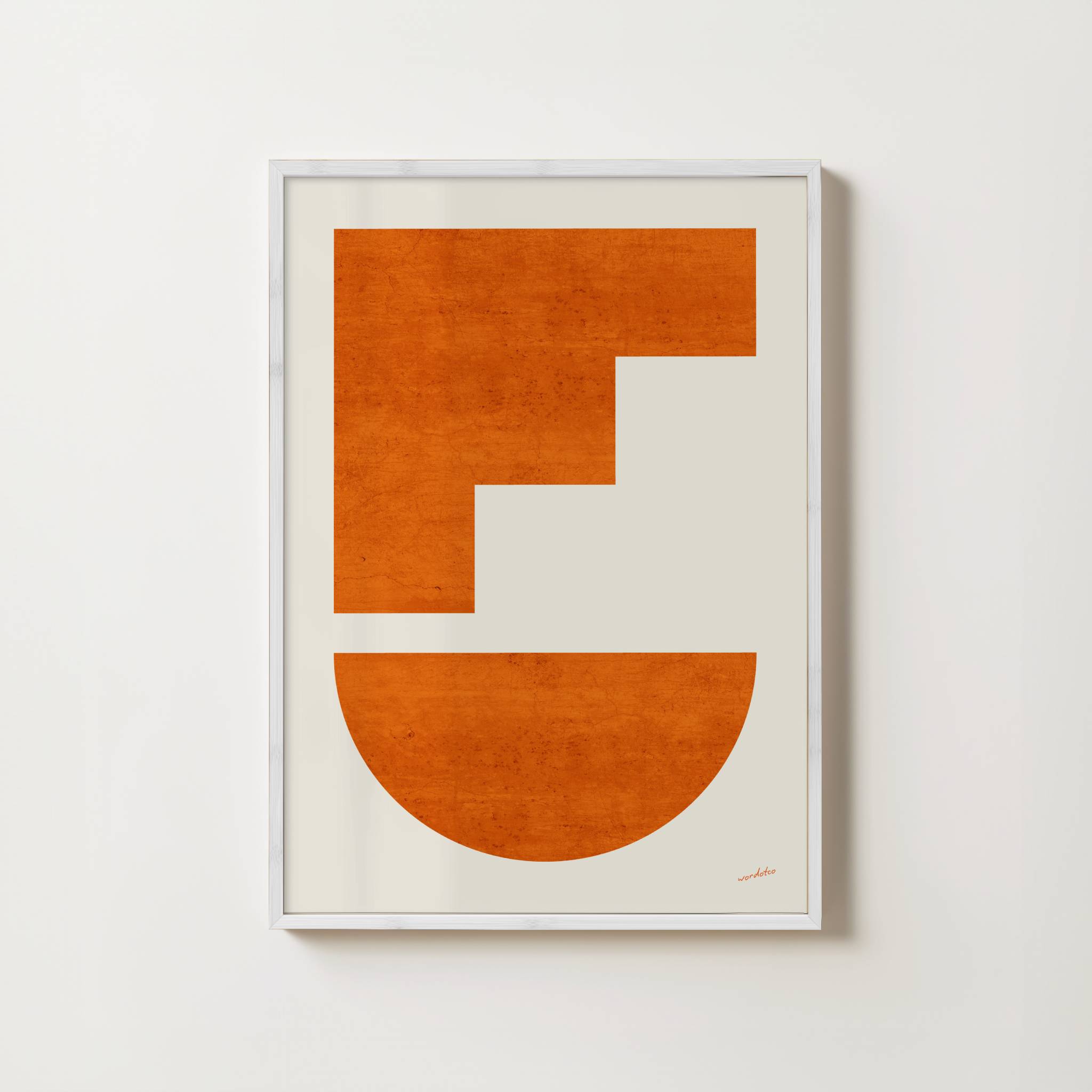 MISMATCHED PIECES PRINT