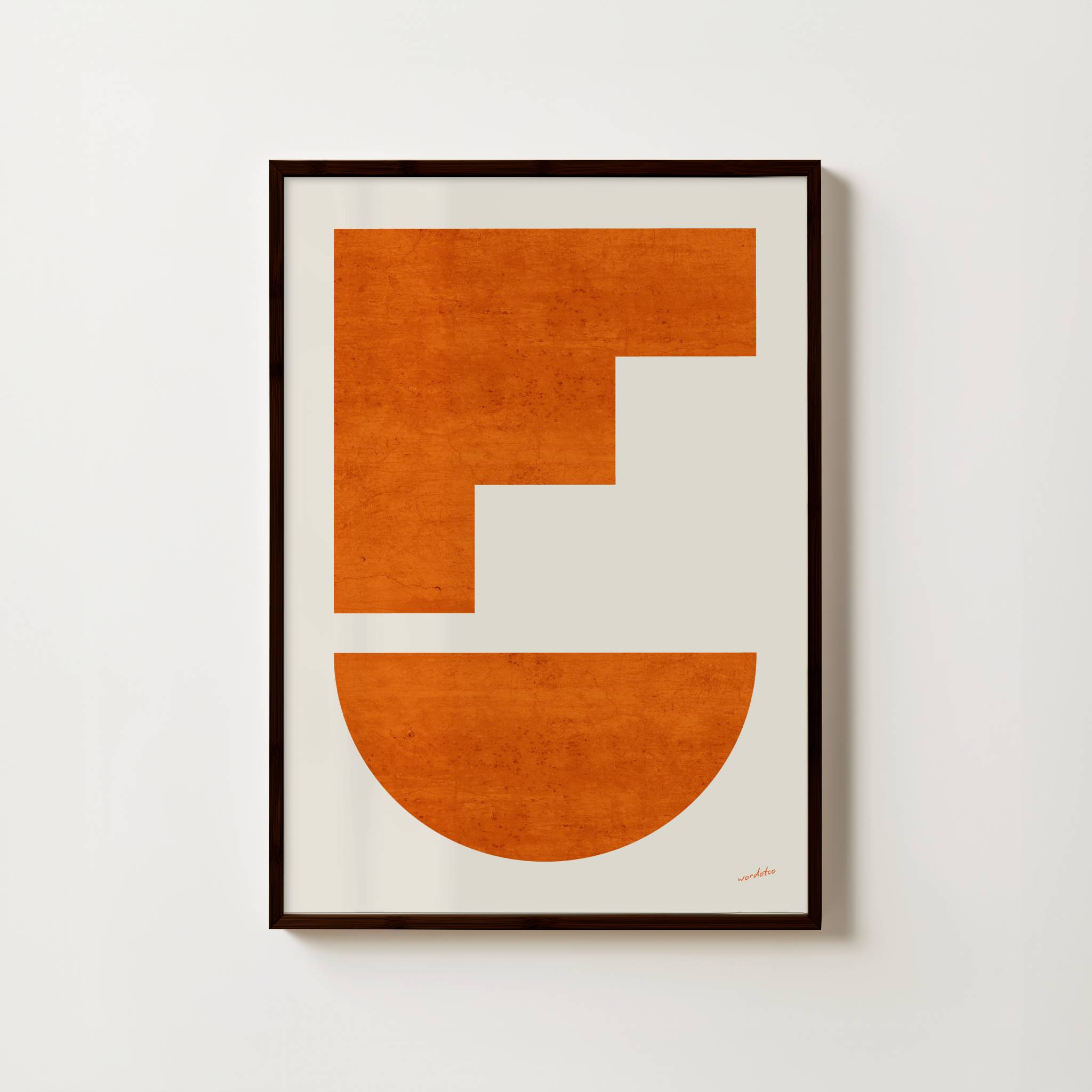 MISMATCHED PIECES PRINT