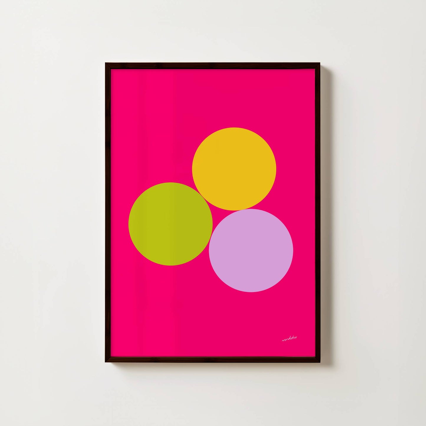 TRIPLE ORBIT PRINT