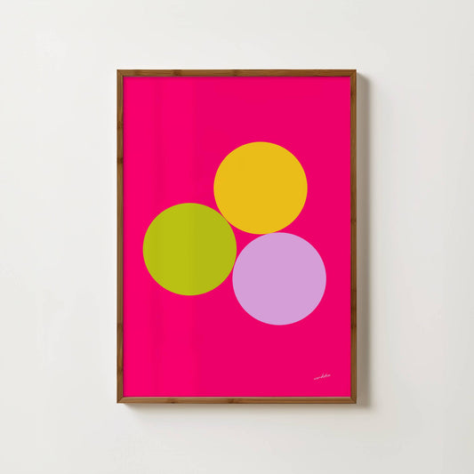 TRIPLE ORBIT PRINT