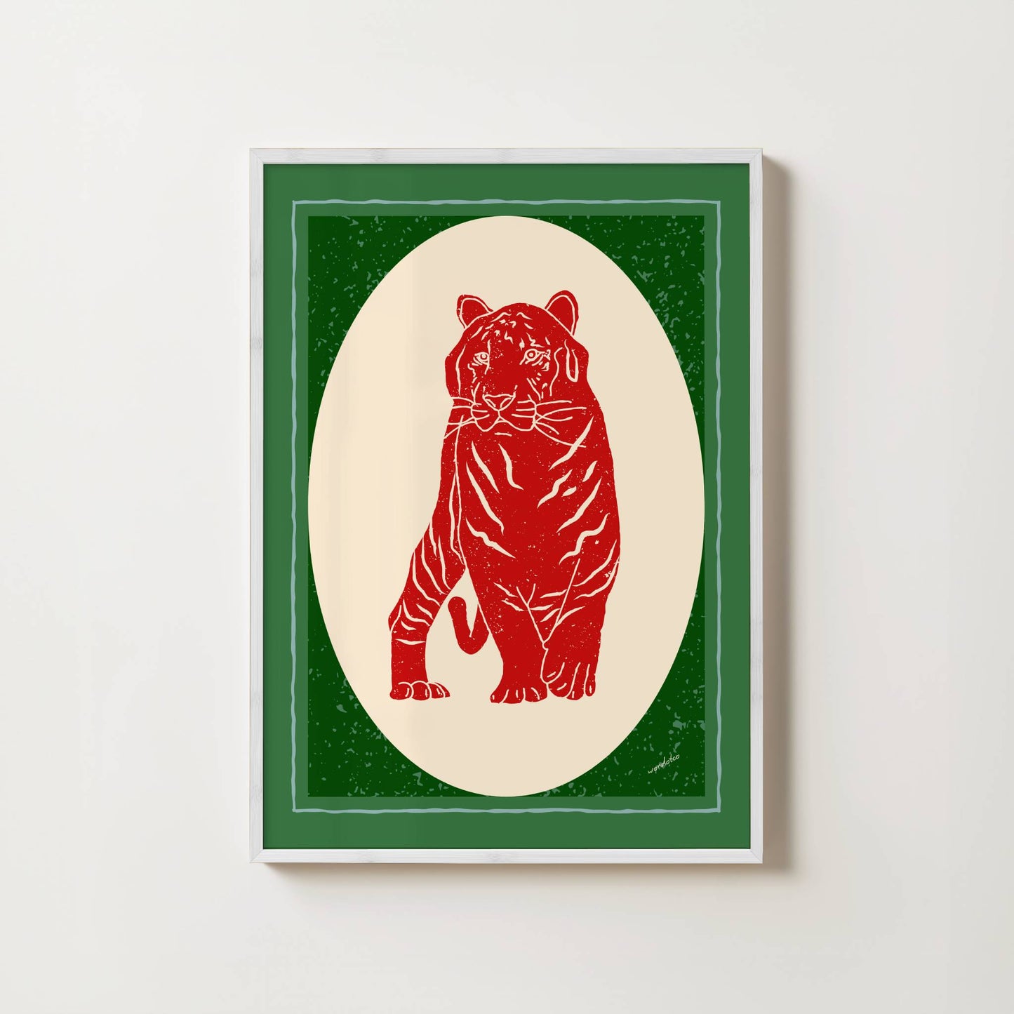 INDIAN TIGER PRINT