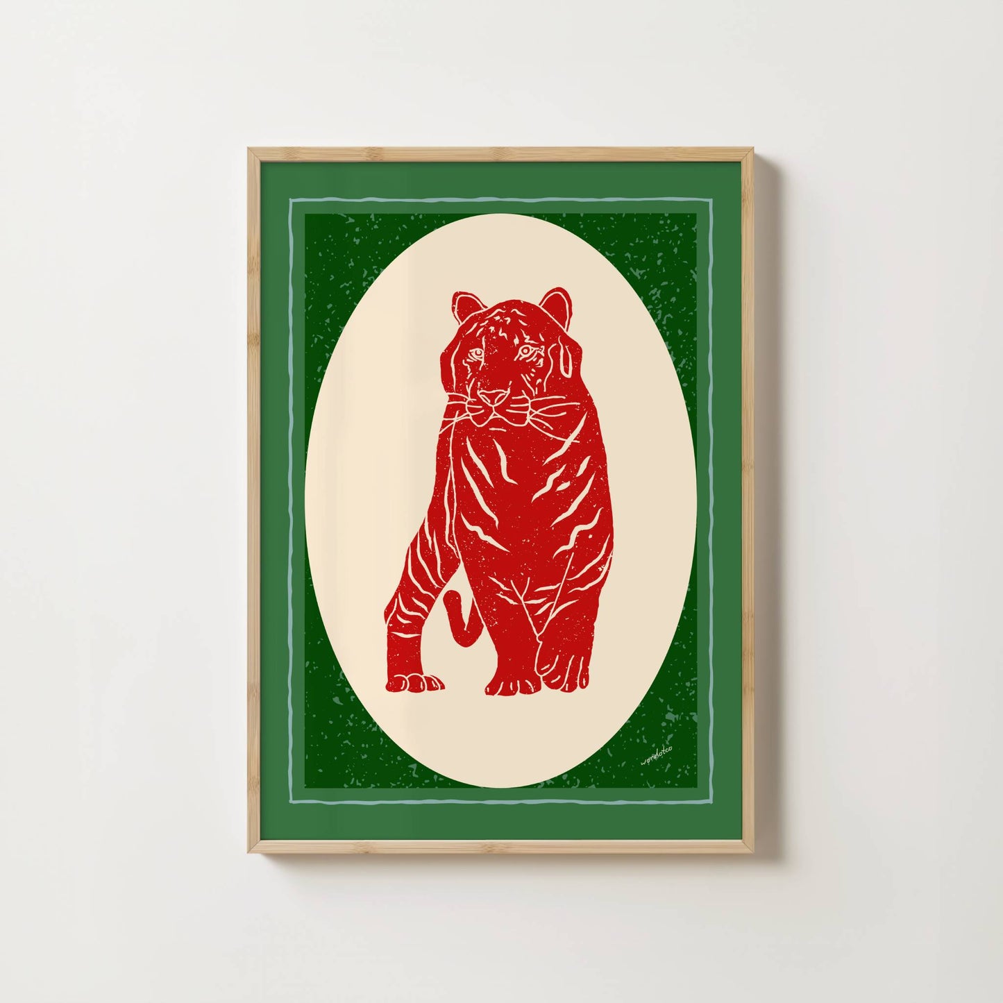 INDIAN TIGER PRINT