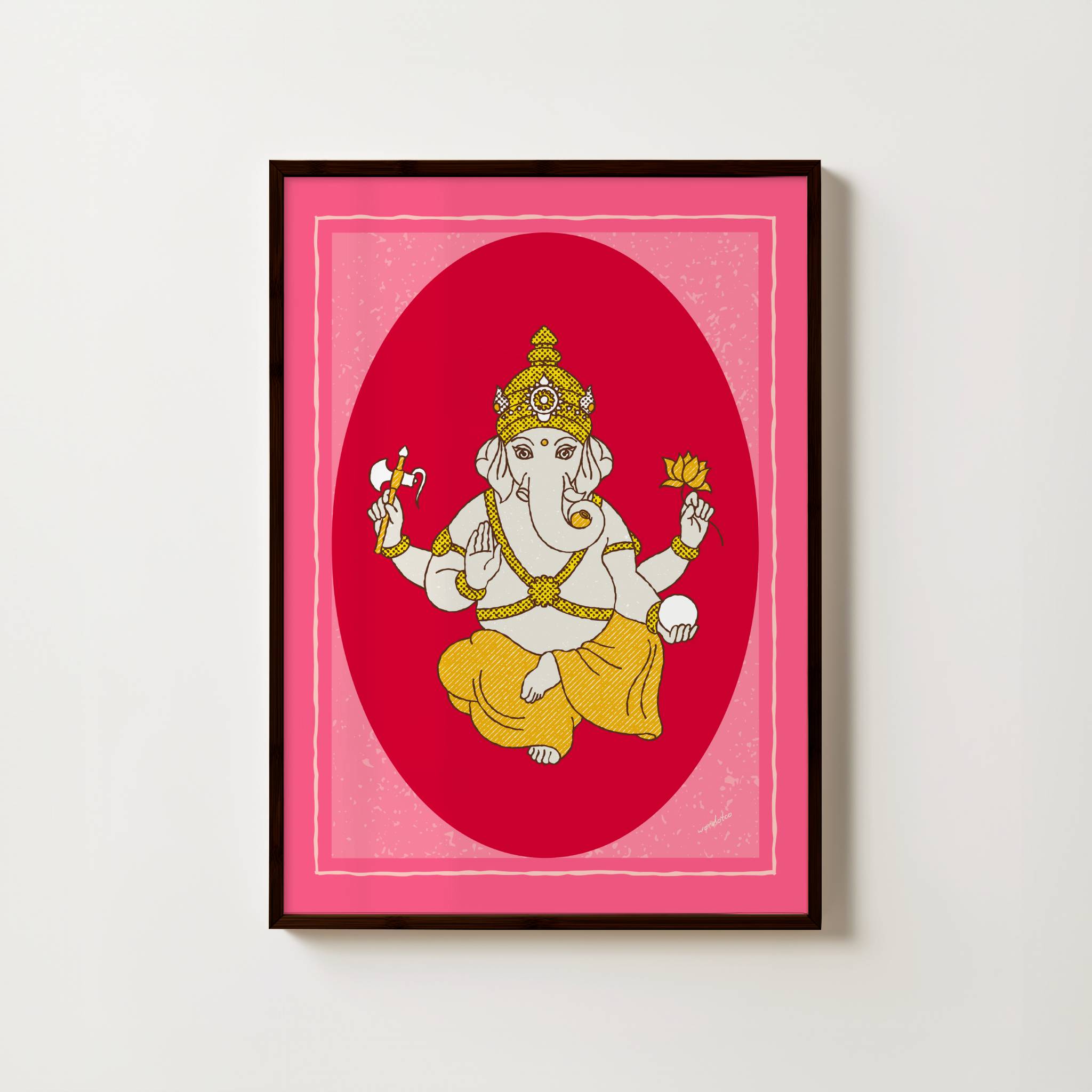 DIVINE GANESH PRINT