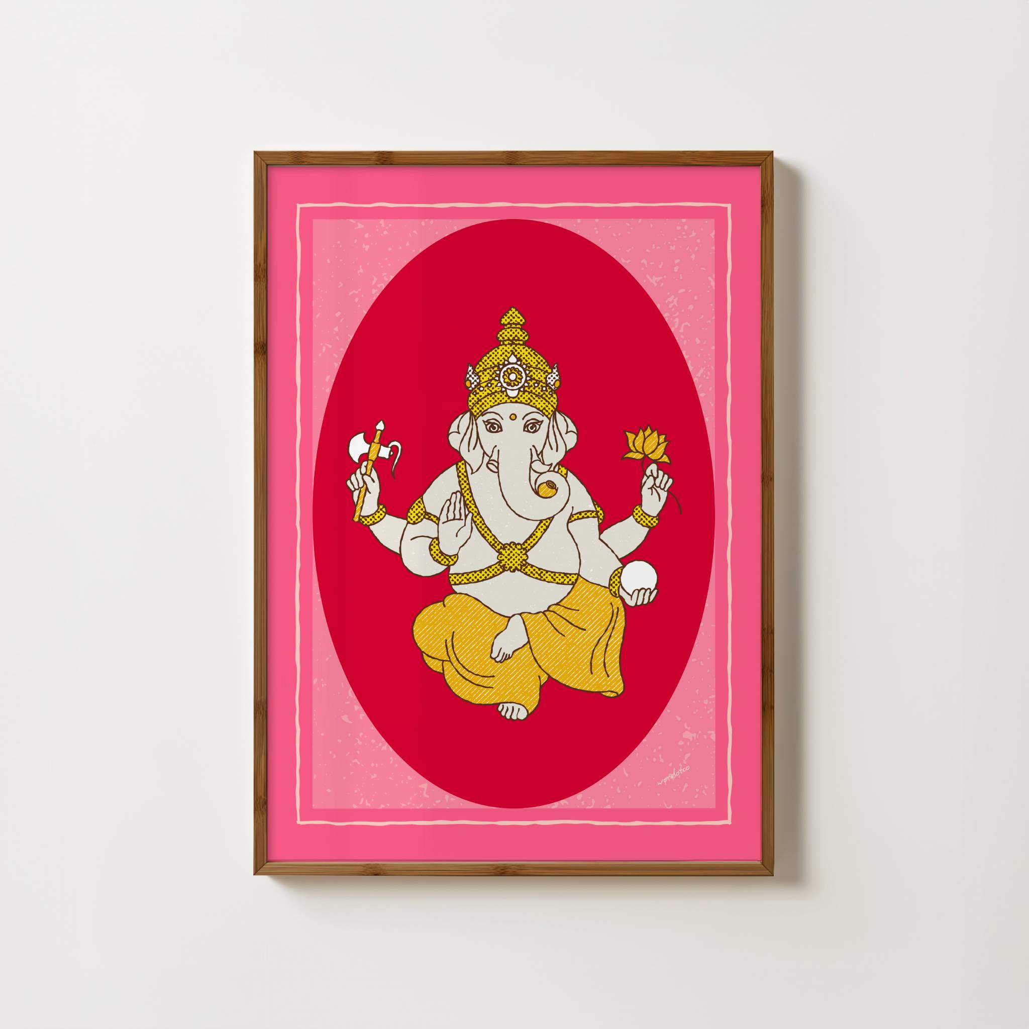 DIVINE GANESH PRINT