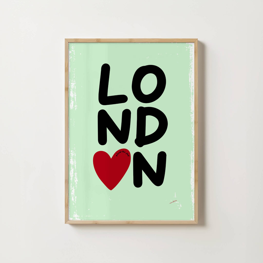 LONDON CITY PRINT