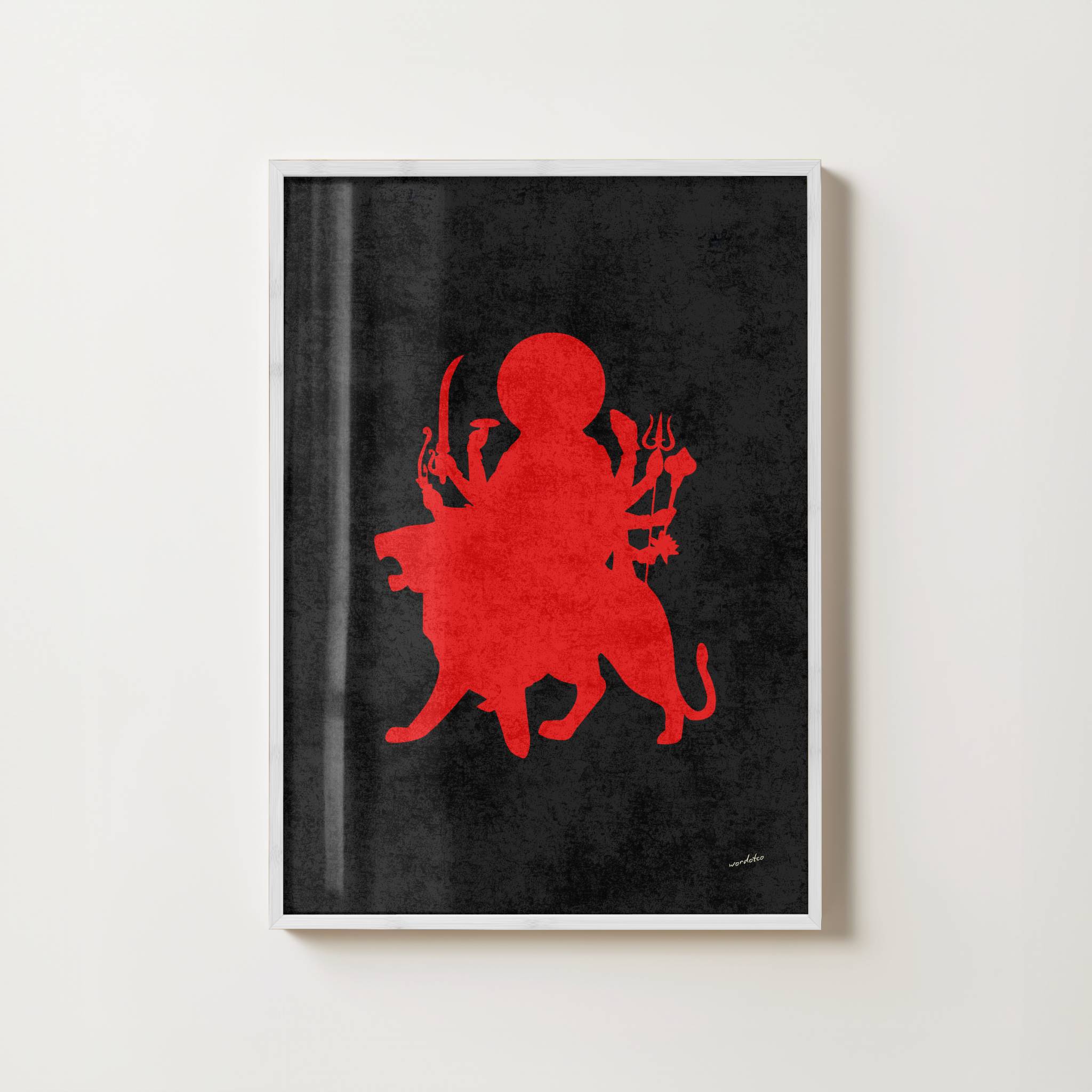 DEVI SILOUHETTE PRINT