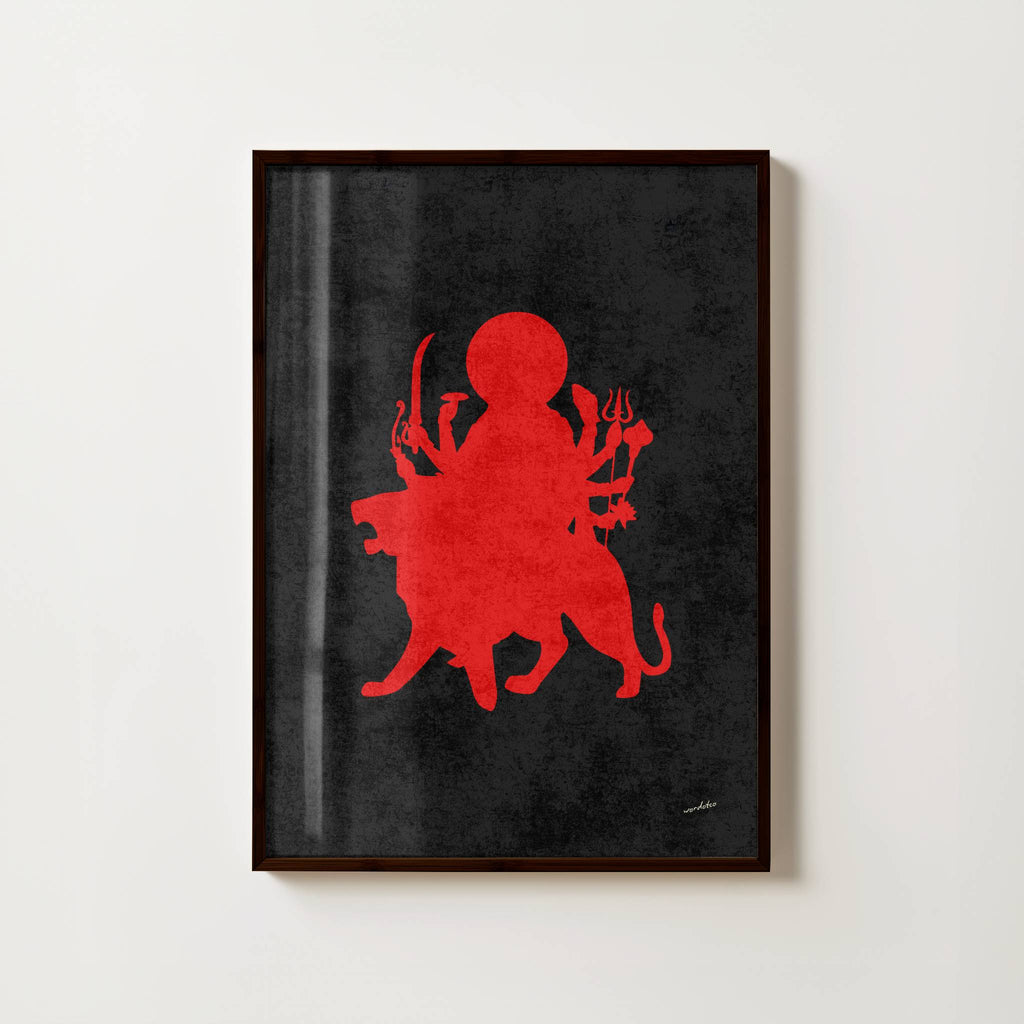 DEVI SILOUHETTE PRINT