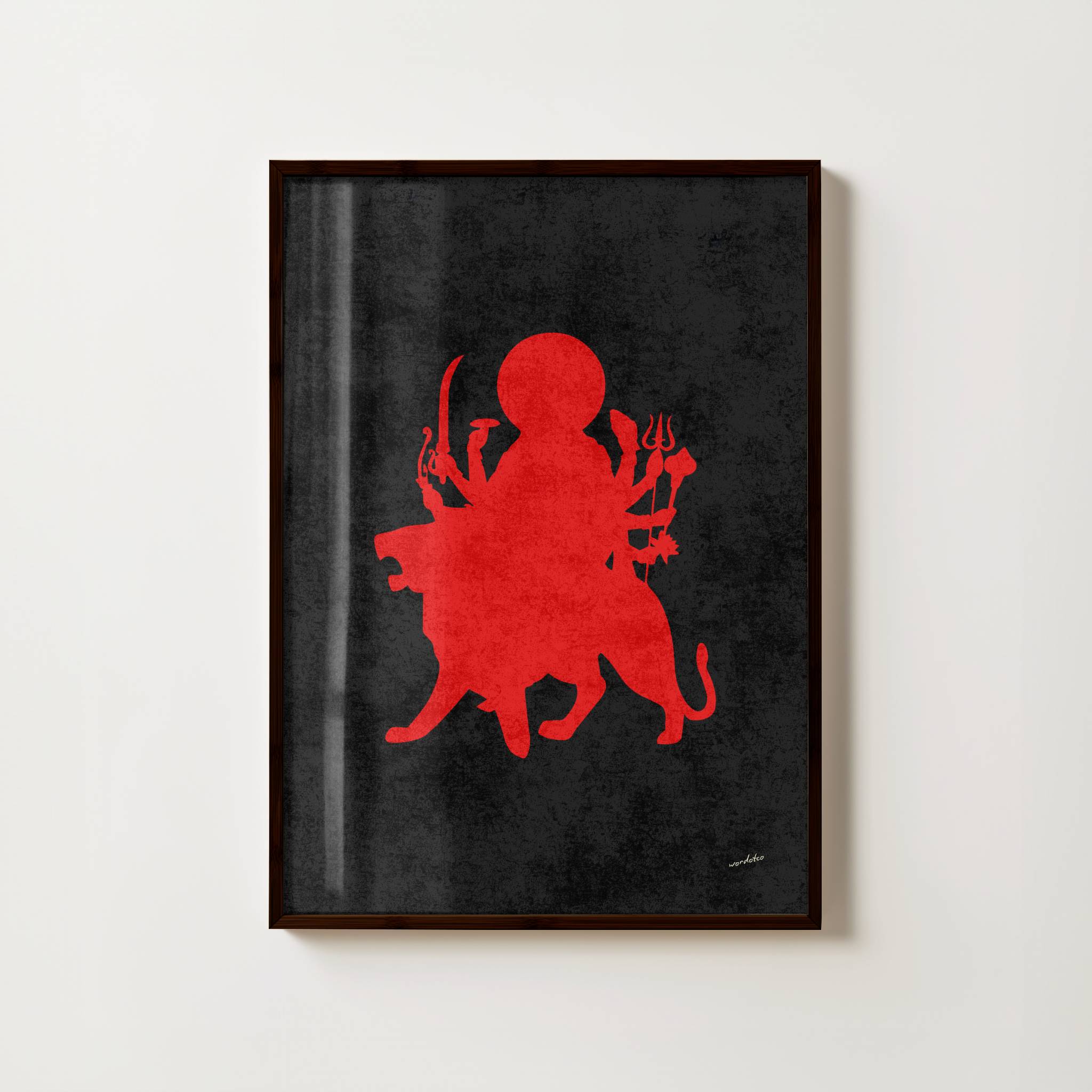 DEVI SILOUHETTE PRINT