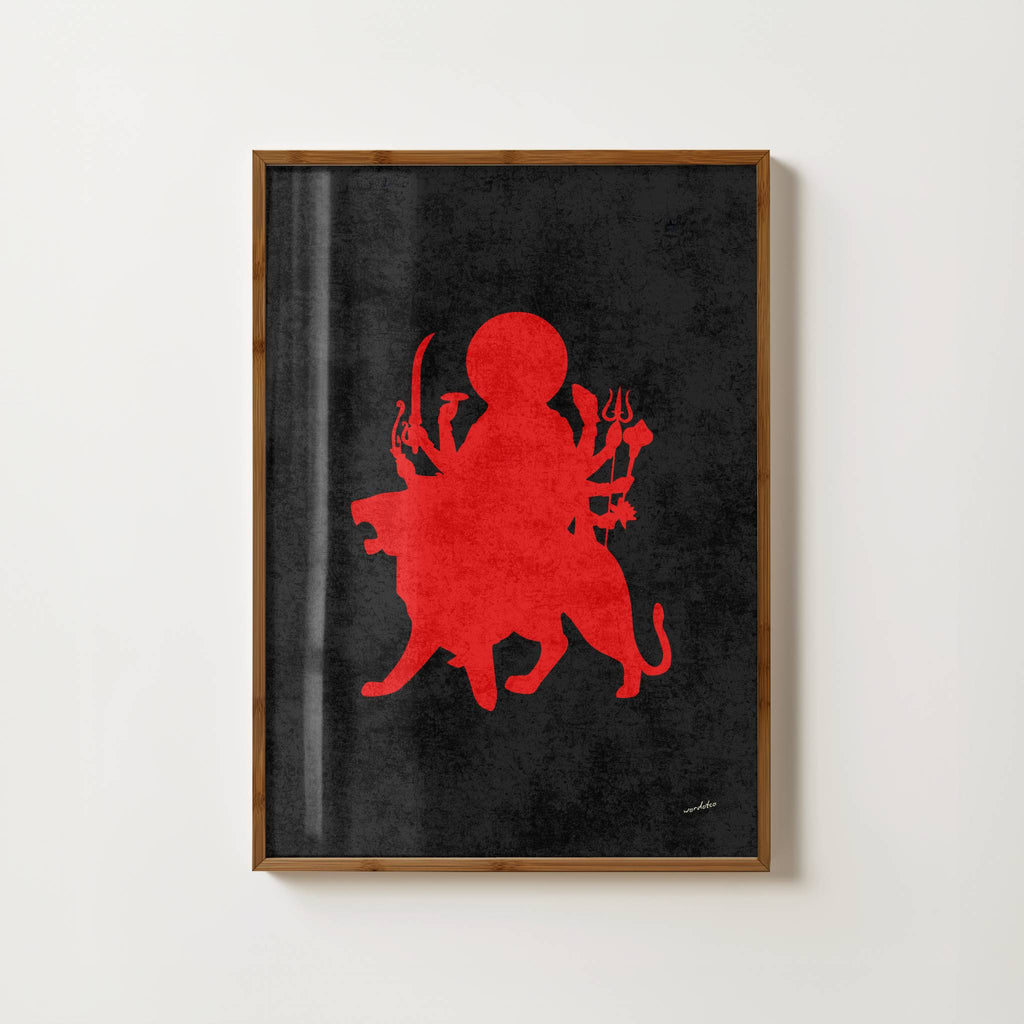DEVI SILOUHETTE PRINT