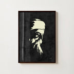 GURU NANAK SILOUHETTE PRINT
