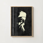 GURU NANAK SILOUHETTE PRINT