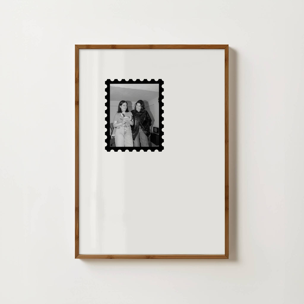 STAMP MOUNT STYLE CUSTOM PHOTOGRAPH PRINT