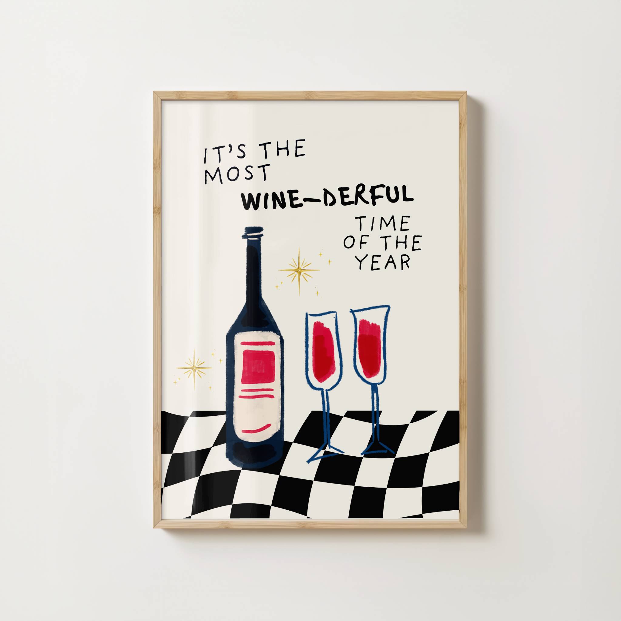 A WINE-DERFUL YEAR PRINT