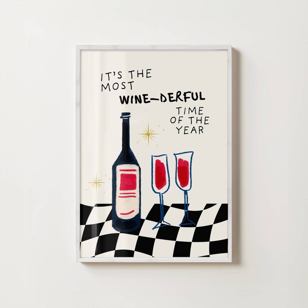 A WINE-DERFUL YEAR PRINT