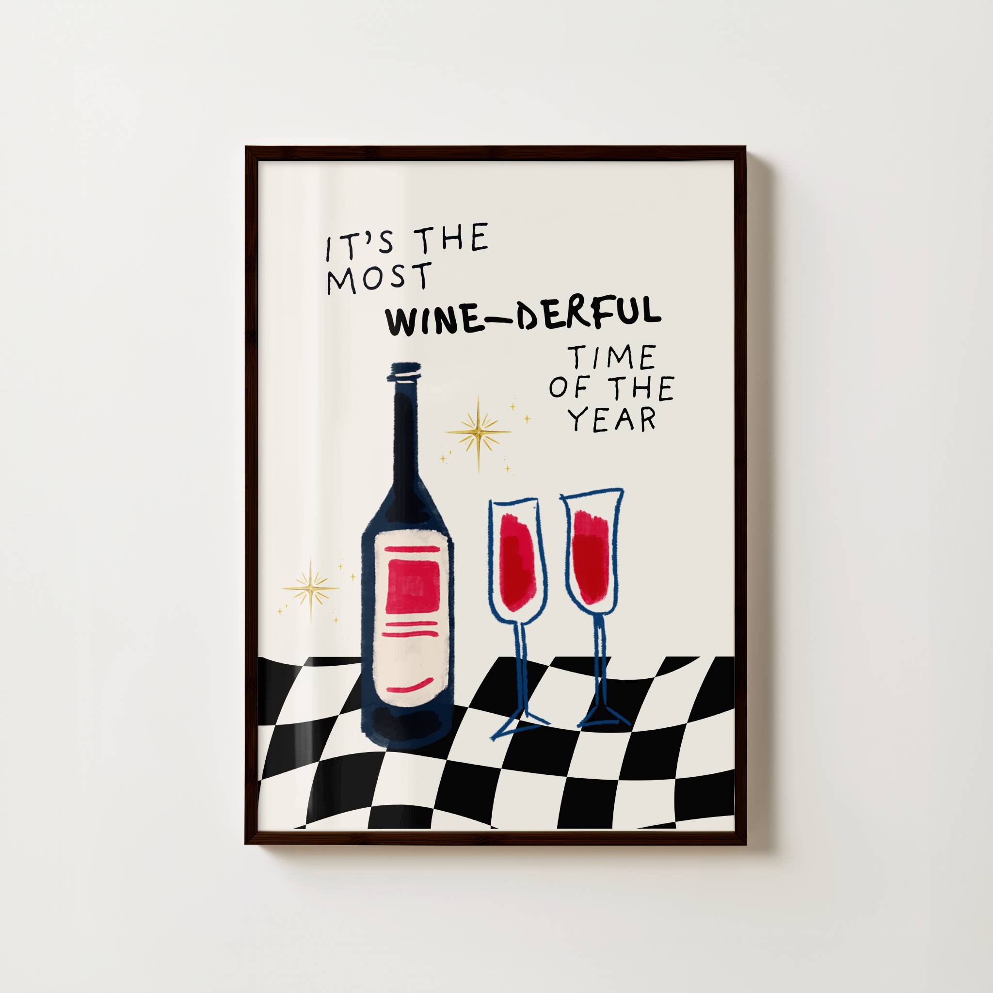 A WINE-DERFUL YEAR PRINT