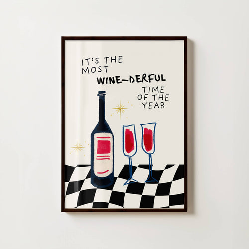 A WINE-DERFUL YEAR PRINT