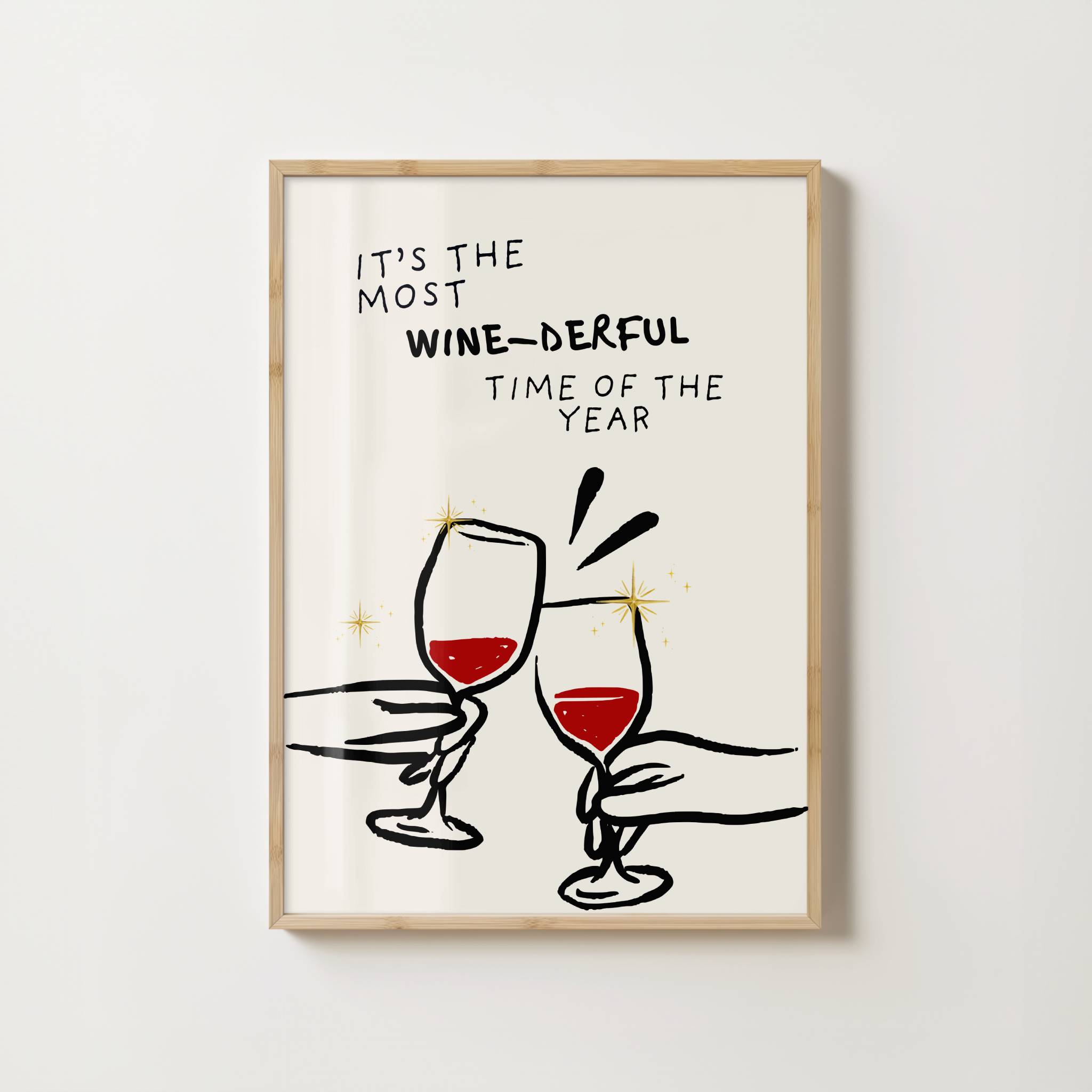 WINE-DERFUL YEAR PRINT