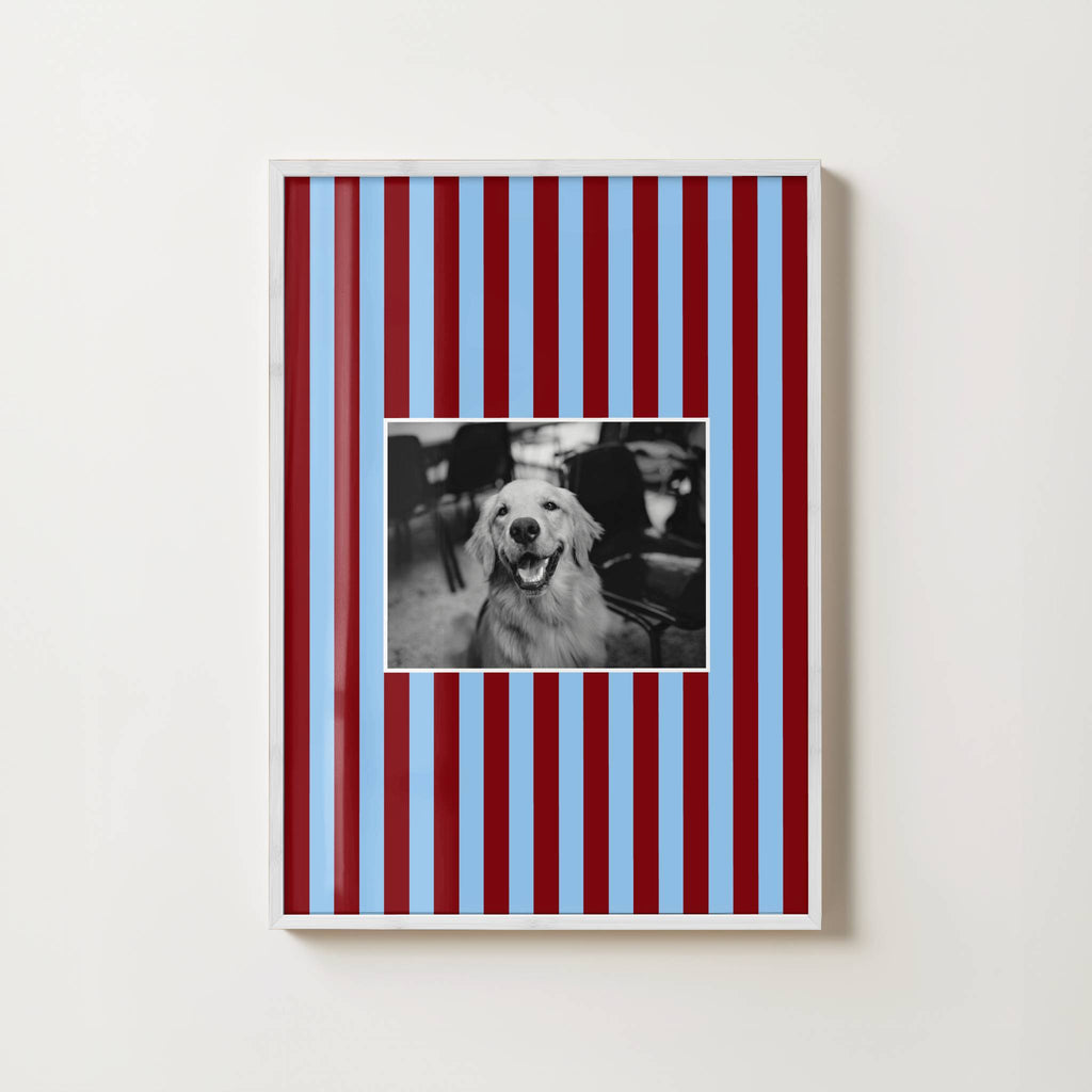 PERSONALISED PASSEPARTOUT STYLE PRINT