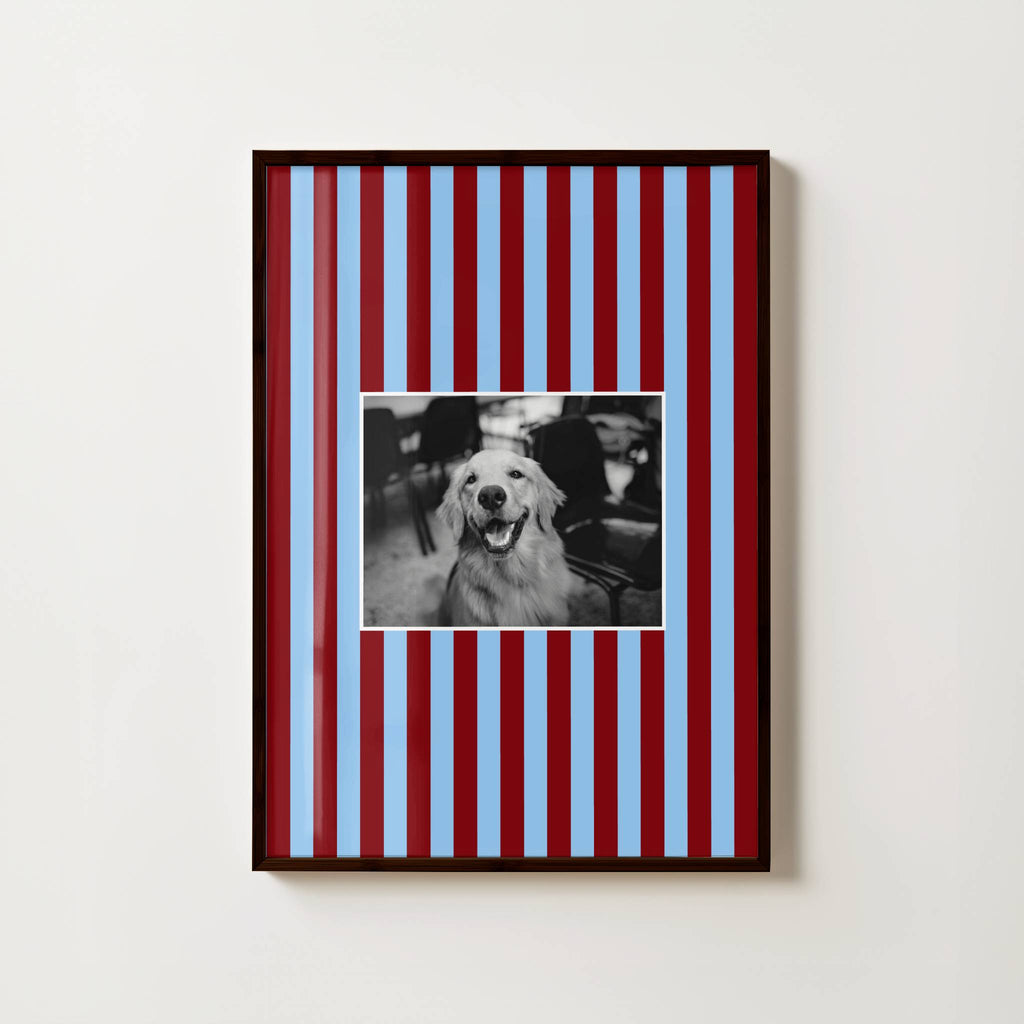 PERSONALISED PASSEPARTOUT STYLE PRINT