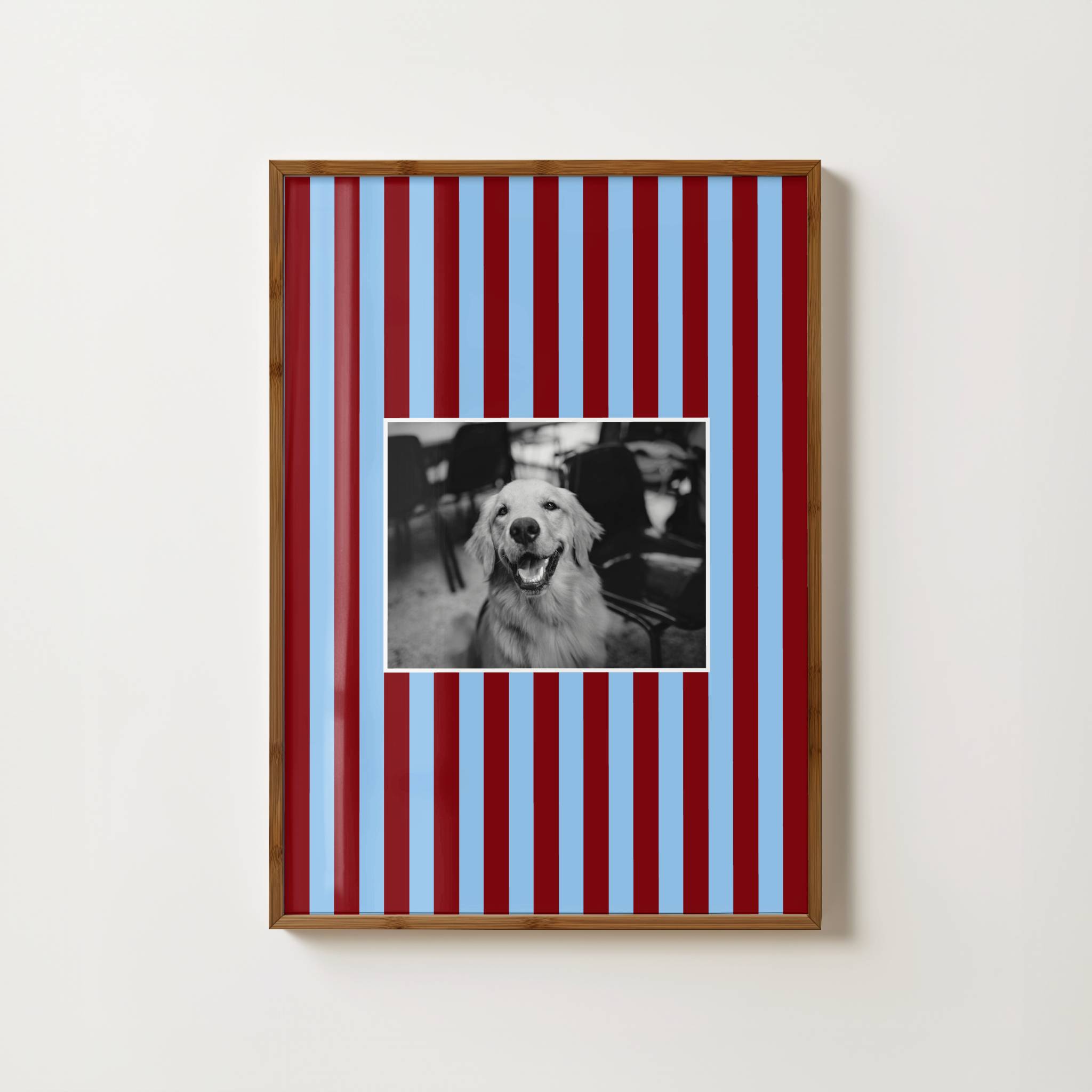 PERSONALISED PASSEPARTOUT STYLE PRINT