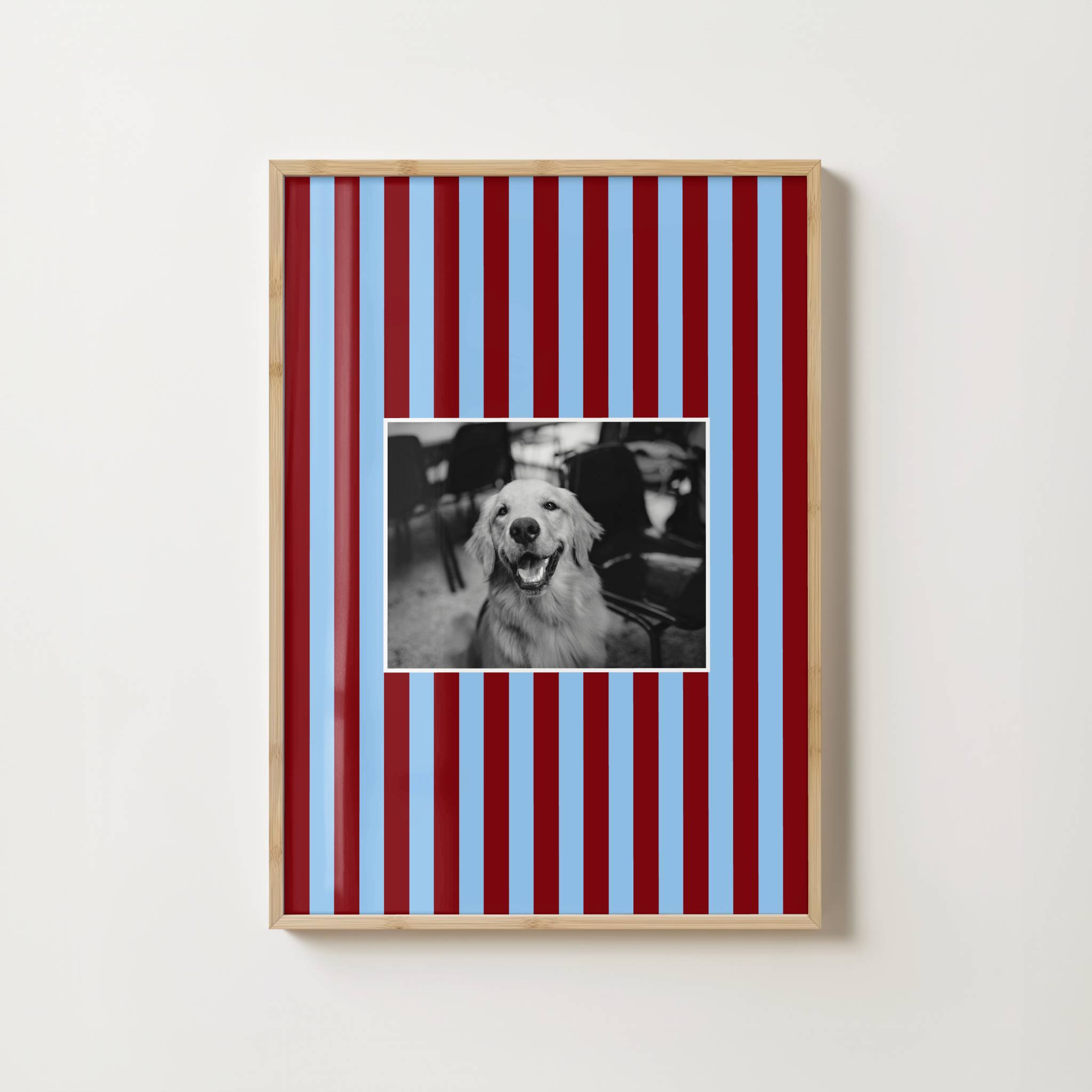 PERSONALISED PASSEPARTOUT STYLE PRINT