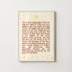 NURSERY HINDU DIVINE BLESSINGS PRINT