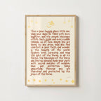 NURSERY HINDU DIVINE BLESSINGS PRINT