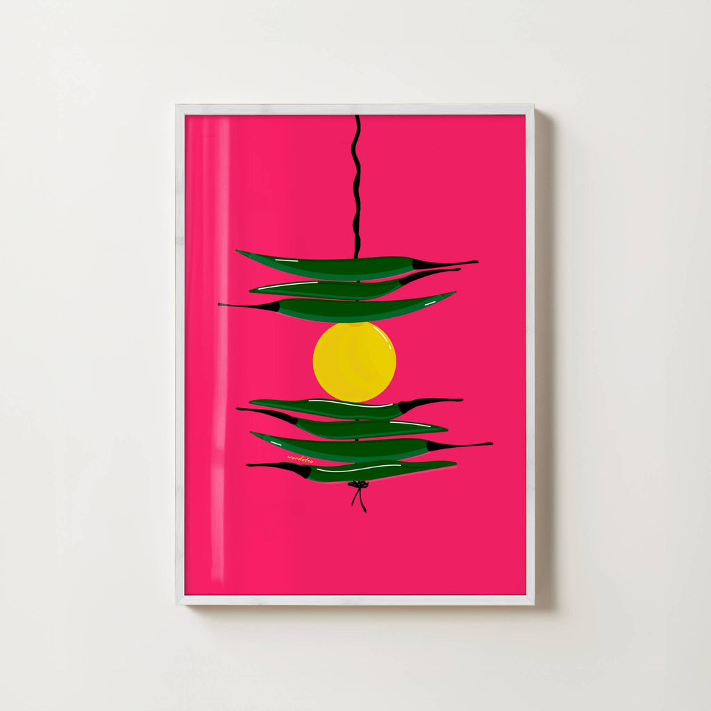 PINK NAZAR BATTU PRINT