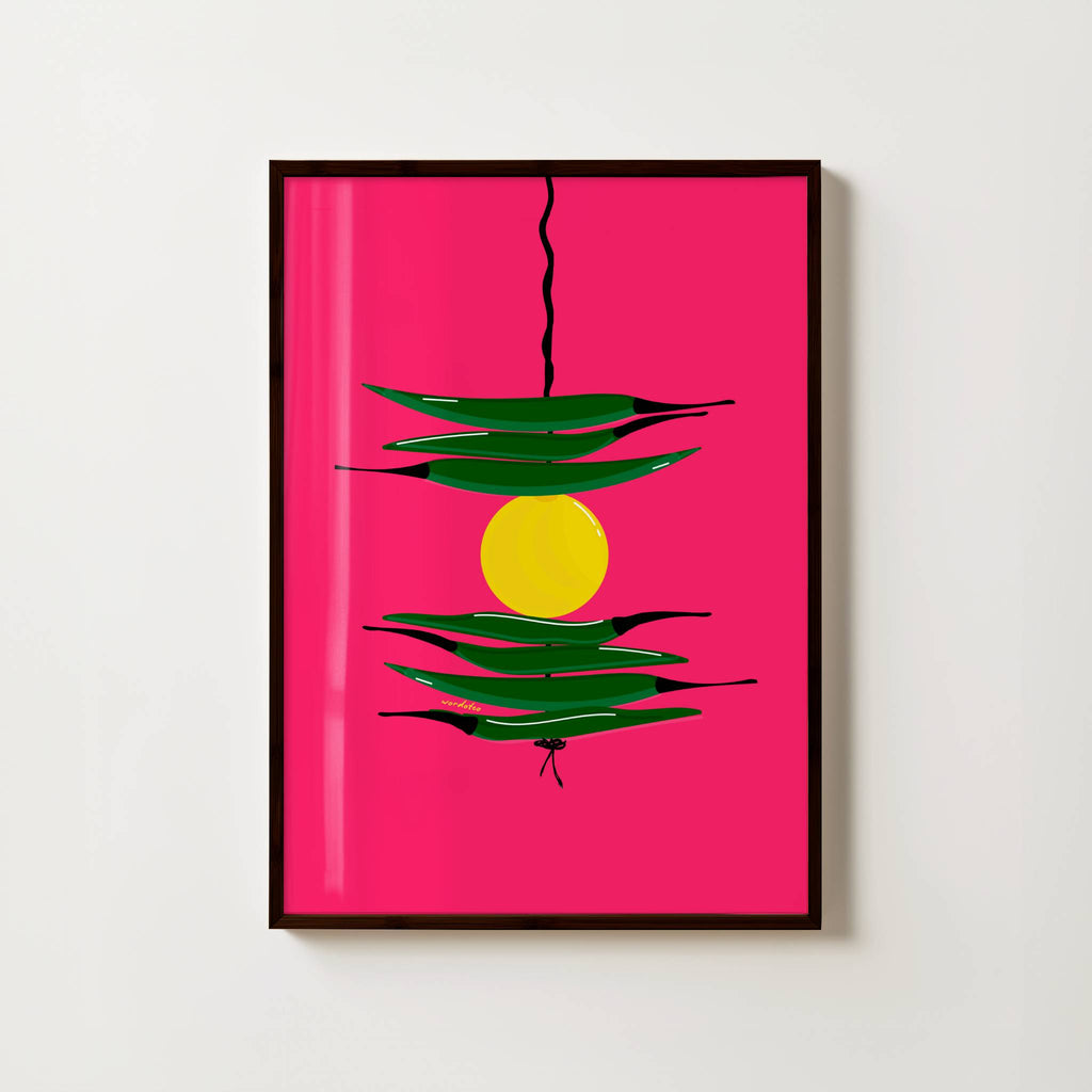 PINK NAZAR BATTU PRINT