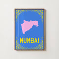 MAP OF MUMBAI PRINT