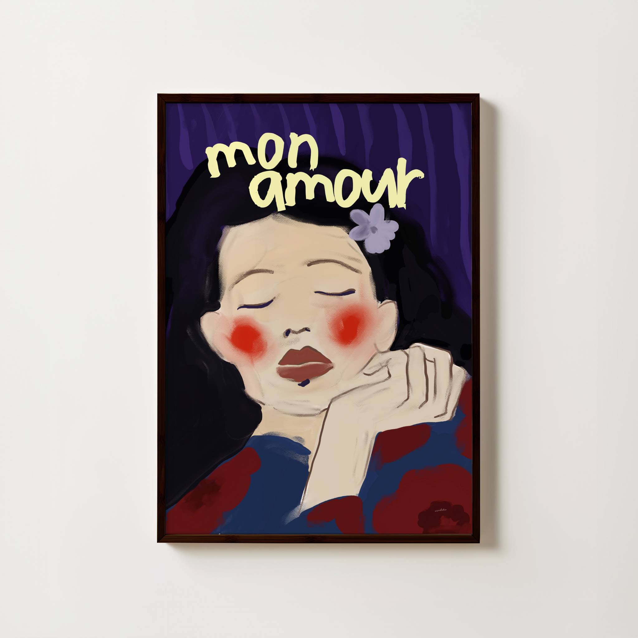 MON AMOUR PRINT
