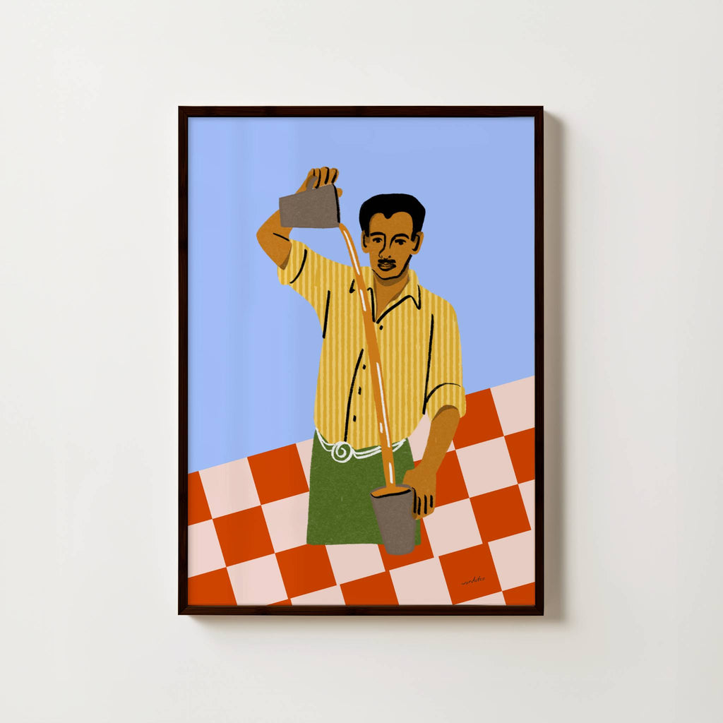 CHAI WALA PRINT