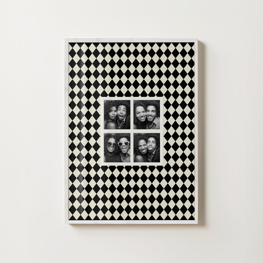 PERSONALISED 4 IMAGE CUSTOM PHOTO PRINT