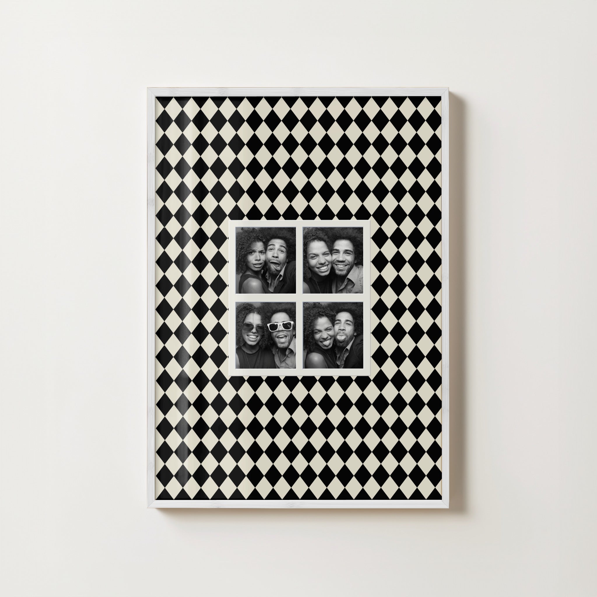 PERSONALISED 4 IMAGE CUSTOM PHOTO PRINT