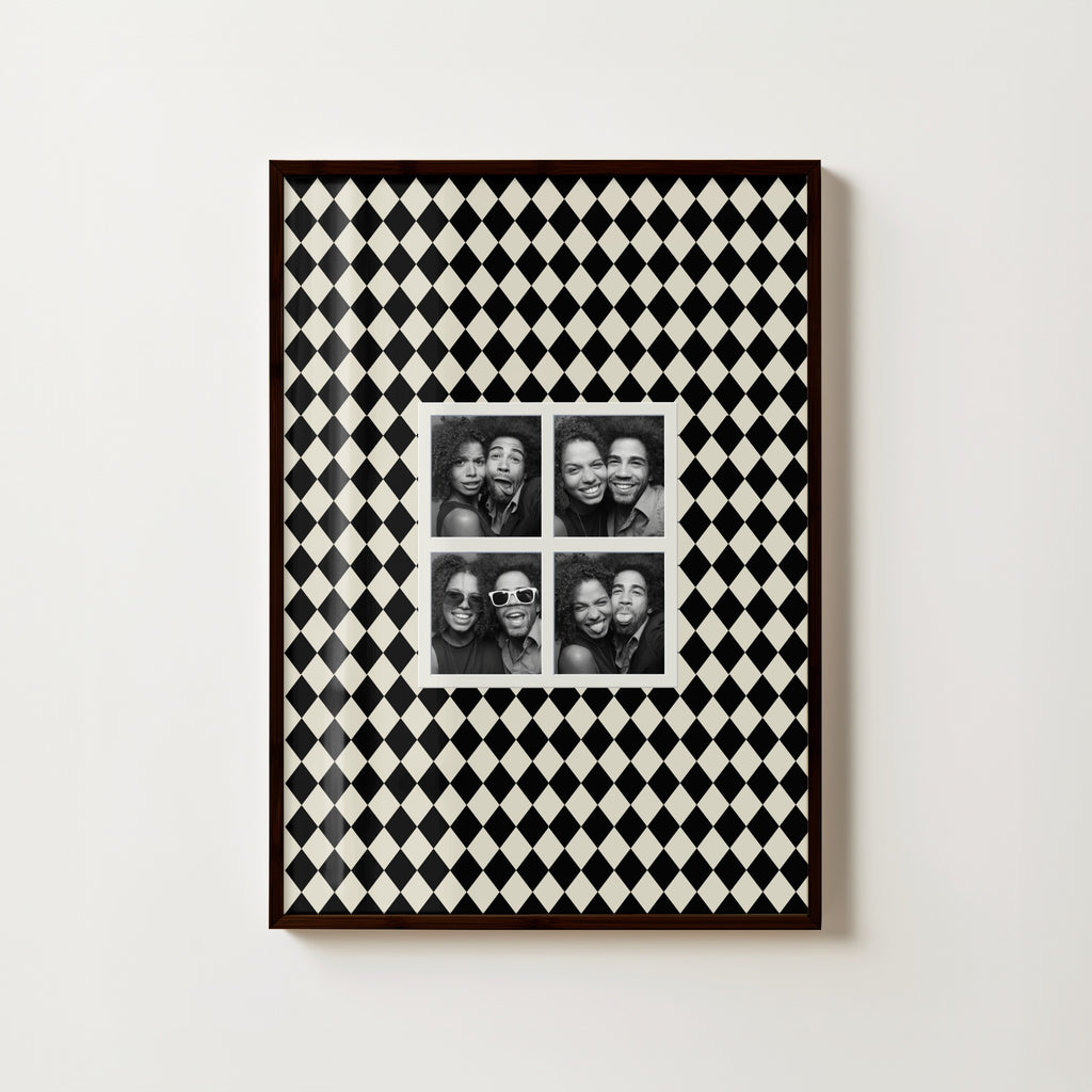 PERSONALISED 4 IMAGE CUSTOM PHOTO PRINT